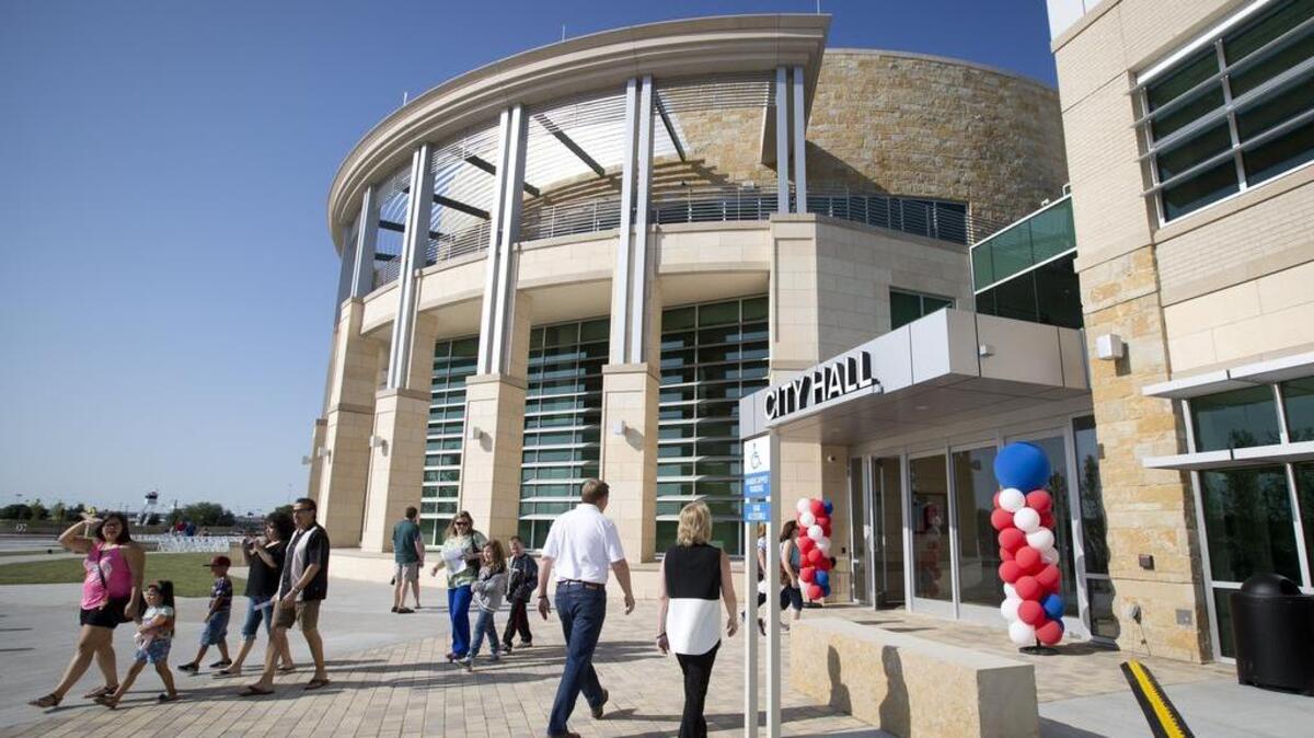 North Richland Hills City Hall. North Richland Hills City Hall.